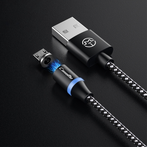 

CaseMe Series 2 USB to Micro USB Magnetic Charging Cable, Length: 1m (Black)