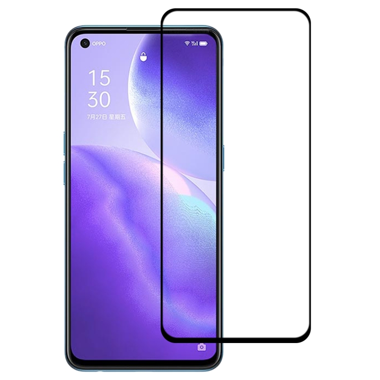

For OPPO Reno5 5G / 4G Full Glue Full Screen Tempered Glass Film