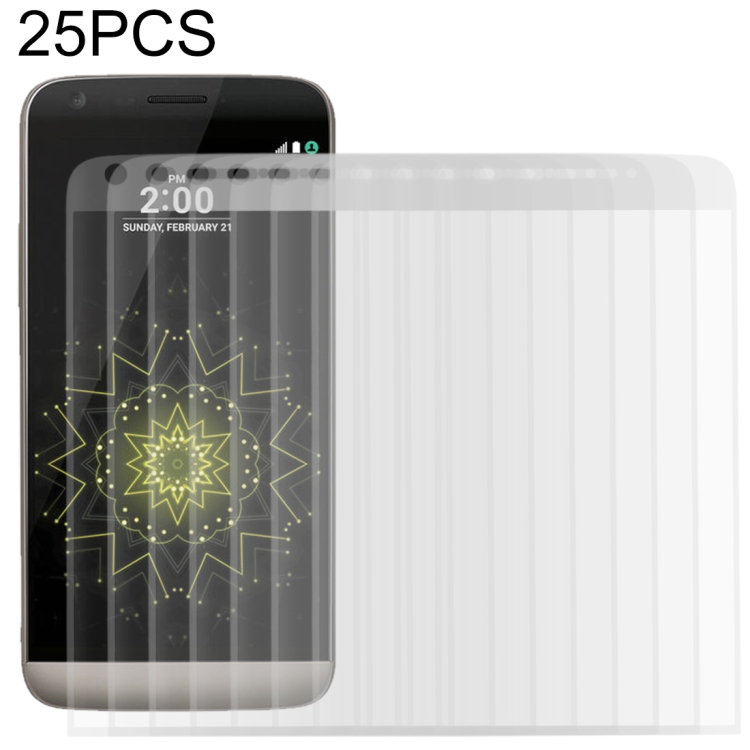 25 PCS For LG G5 9H Surface Hardness 3D Curved