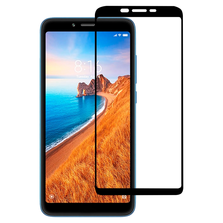 

Full Glue Full Cover Screen Protector Tempered Glass film for Xiaomi Redmi 7A
