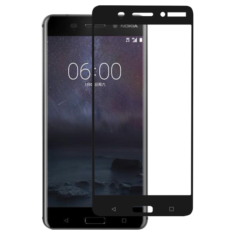 

Full Glue Full Cover Screen Protector Tempered Glass film for Nokia 6