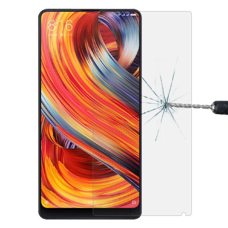 

1 PCS For Xiaomi Mi MIX 2 0.26mm 9H Surface Hardness 2.5D Curved Edge Tempered Glass Screen Protector
