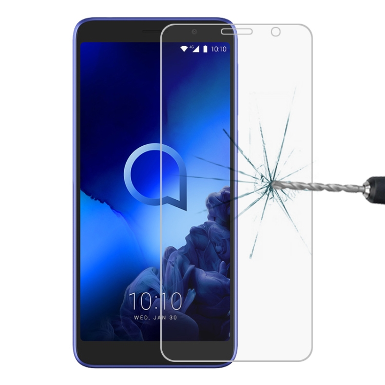 3X Supershieldz Tempered Glass Screen Protector Saver for Alcatel Tetra