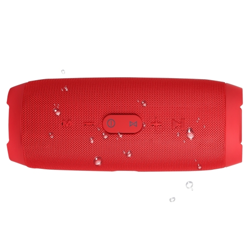 

Charge3 Life Waterproof Bluetooth Stereo Speaker, Built-in MIC, Support Hands-free Calls & TF Card & AUX IN & Power Bank(Red)