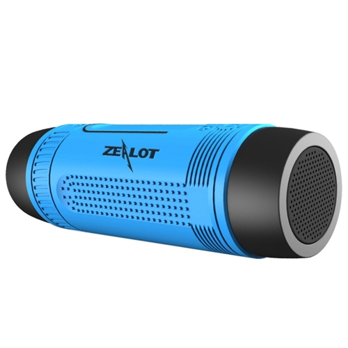 

Zealot S1 Multifunctional Outdoor Waterproof Bluetooth Speaker, 4000mAh Battery, For iPhone, Galaxy, Sony, Lenovo, HTC, Huawei, Google, LG, Xiaomi, other Smartphones(Blue)