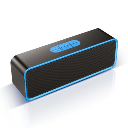 

SC211 Multifunctional Card Music Playback Bluetooth Speaker, Support Handfree Call & TF Card & U-disk & AUX Audio & FM Function(Blue)