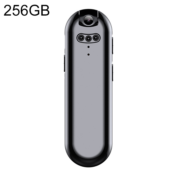 

V5 256GB Thumb Mini 1080P Vlogging Video Recorder Camera with Clip