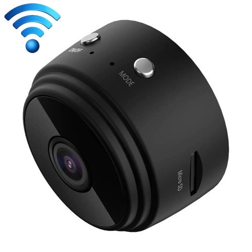 A9 1080P WiFi IP Action Camera Mini DV(Black)