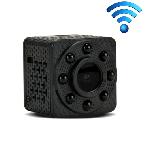 Y8 Mini 720P HD Wifi Câmera de segurança IP inteligente, DVR de carro DVR  com visão noturna e reprodução remota de alarme de detecção de movimento  (preto)