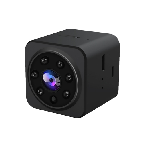 Cámara de vigilancia inteligente WiFi inalámbrica S3 HD 1080P compatible con intercomunicador de voz bidireccional (negro)