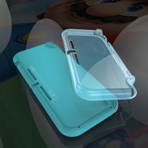 

Transparent TPU Soft Protective Shell Drop Resistance for Nintendo Switch Lite(Blue)