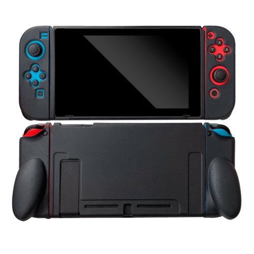 

For Nintendo Switch Pure Color Shockproof TPU Case(Black)