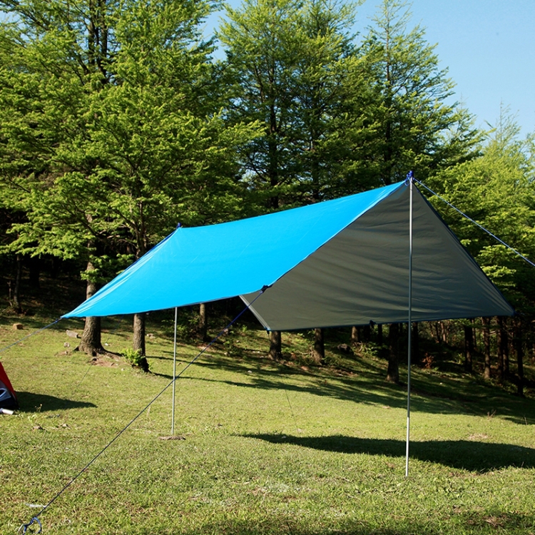 Tarp Tenda Da Sole Impermeabile Per Amaca E Campeggio, Grigio Scuro