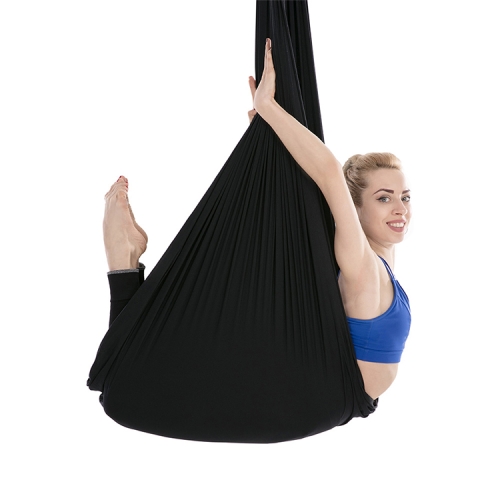 Juego de hamaca de yoga aérea con cuerda elástica para el hogar 