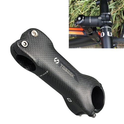 TOSEEK Full Carbon Fiber Stems Road Bike MTB Bicycle Stem 70-130mm 31.8mm 6°/17°