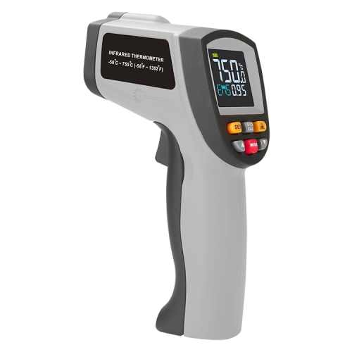 

GT750 Portable Digital Laser Point Infrared Thermometer, Temperature Range: -50-750 Celsius Degree