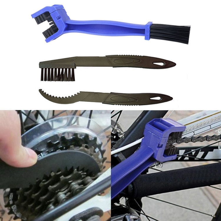 2 Set Bicycle Chain Cleaning Brush Flywheel Cleaning Tools Crankset