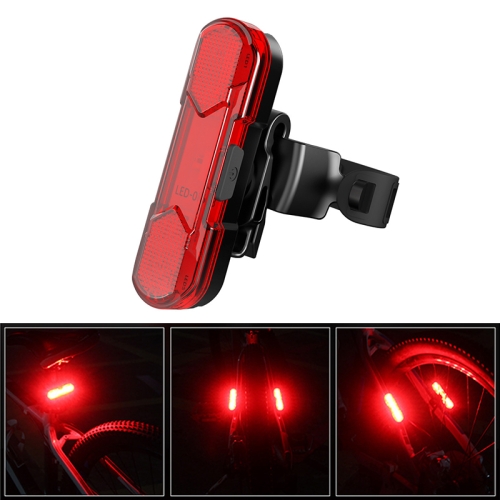 

Bicycle USB Rechargeable Taillight LED Tail Lamp (Red Light)