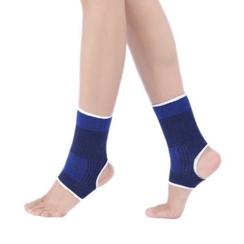 

2 PCS Elastic Sports Ankle Support Guards, Size: 19 x 8cm (Royal Blue)