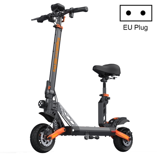 

[EU Warehouse] KUGOO KIRIN G2 Pro 600W Three-speed Folding Electric Offroad Scooter with 9 inch Tires & LCD Display(Black)