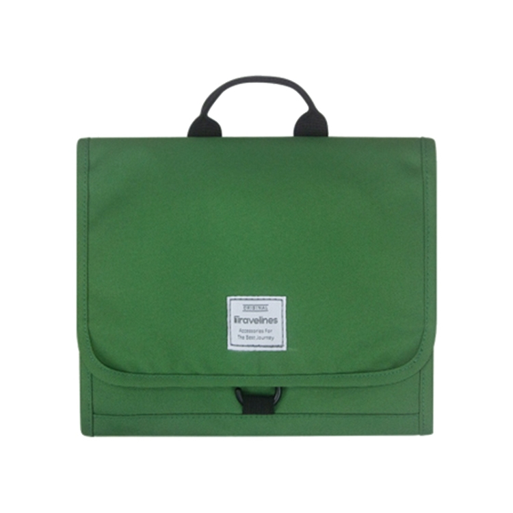 

FT-A008 Three-layer Foldable Travel Organizer Storage Bag(Green)