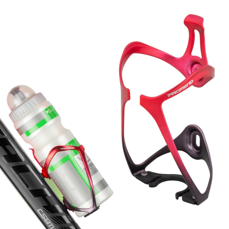 

PROMEND SHJ-25208 Bicycle Aluminum Alloy Water Bottle Holder (Black Red)