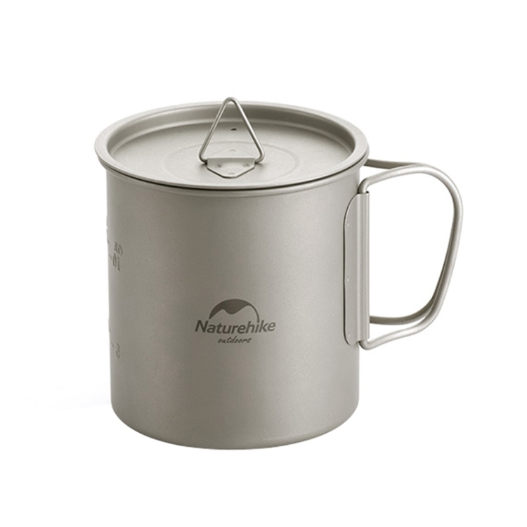 

Naturehike NH20CJ005 450ml Titanium Cup Portable Tableware