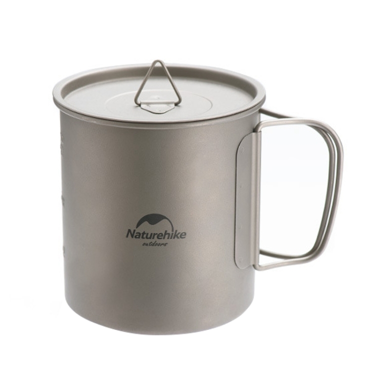 

Naturehike NH20CJ005 600ml Titanium Cup Portable Tableware