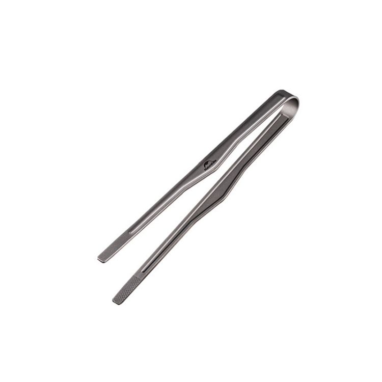 

Naturehike NH20SK002 16.5cm Outdoor BBQ High Temperature Resistant Titanium Food Clip (Titanium Color)