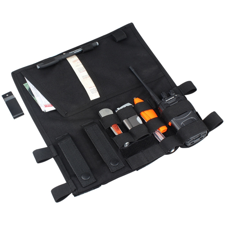

KOSIBATE H-138 Molle System Car Sun Visor Storage Tool Bag (Black)