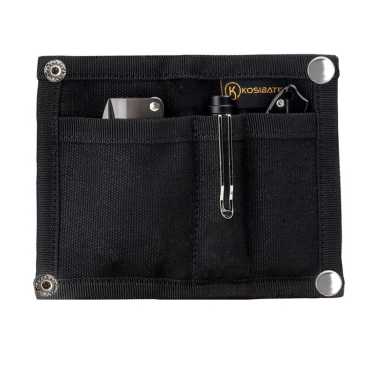 

KOSIBATE H241 Portable Canvas Multifunctional Tool Storage Bag (Black)