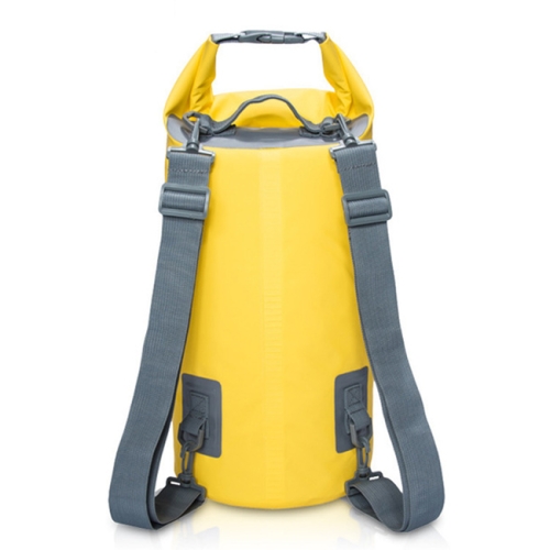 

Outdoor Waterproof Dry Dual Shoulder Strap Bag Dry Sack, Capacity: 30L (Yellow)