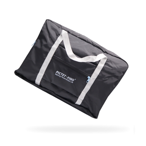 

PICTET FINO RH43 Folding Nylon Waterproof Handbag Travel Bag (Black)