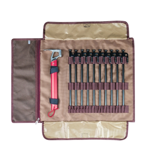 

AOTU AT6543-2 Outdoor Camping Tent Nails Accessories Tool Kit (Black)