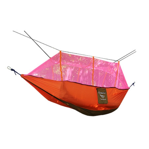 

AOTU AT6730 Outdoor Camping Nylon Cloth Mosquito Repellent Hammock(Red)