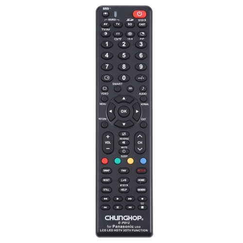 

CHUNGHOP E-P912 Universal Remote Controller for PANASONIC LED TV / LCD TV / HDTV / 3DTV