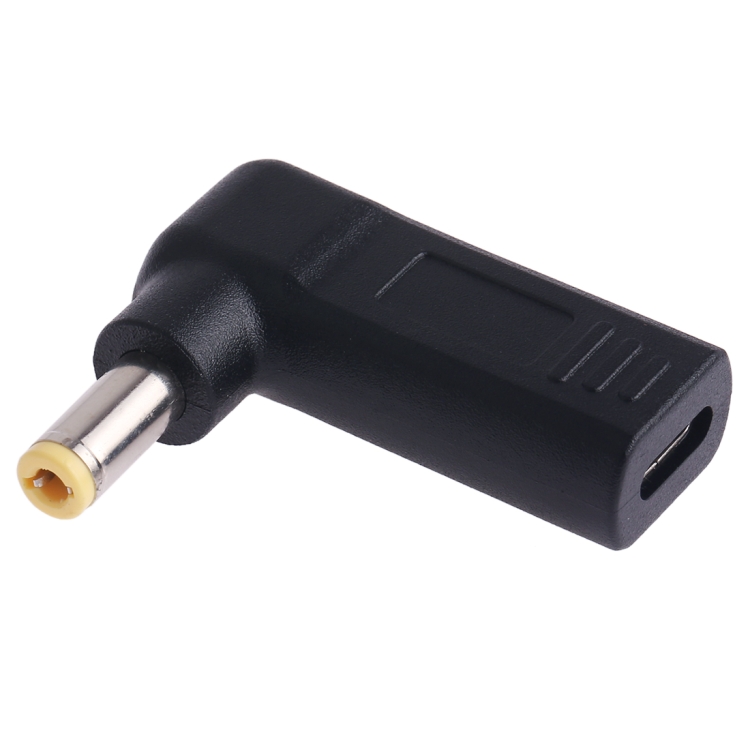 USB-C Type-C Female to x Male Plug Elbow Adapter Connector