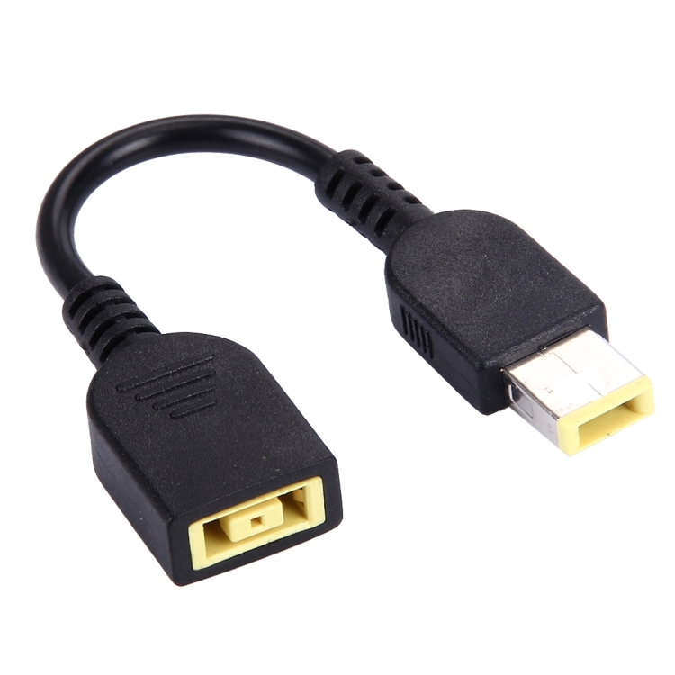 

Big Square Female to Big Square (First Generation) Male Interfaces Power Adapter Cable for Lenovo Laptop Notebook, Length: 10cm