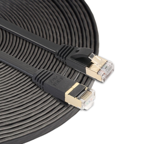 Color : Black Black Built with Shielded RJ45 Connectors Network Accessories LAN Cable Tools 5m CAT7 10 Gigabit Ethernet Ultra Flat Patch Cable for Modem Router LAN Network 