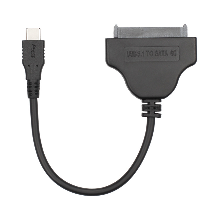 

USB Type-C / USB-C to SATA 2 7+15 Easy Drive Cable, Length: 20cm