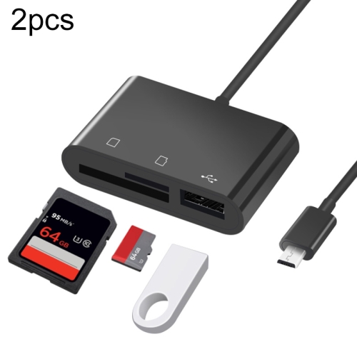 

D-138 3 In 1 Micro Multi-function Card Reader