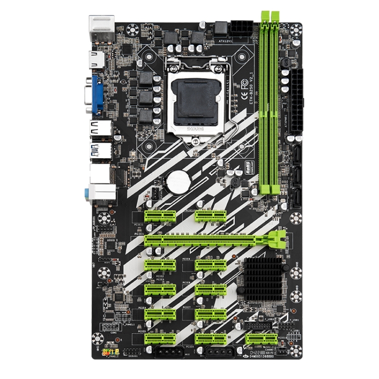 

ETH-B250 2 x DDR4 Professional Multi-slots Motherboard
