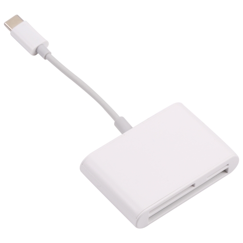 

S-205 3 in 1 CF Card / TF Card / SD Card Reader For USB-C / Type-C Devices