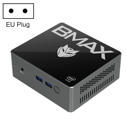 BMAX B2S Windows 11 Mini PC, 6GB+128GB, Intel Celeron N4020C, Support HDMI / RJ45 / TF Card (EU Plug)