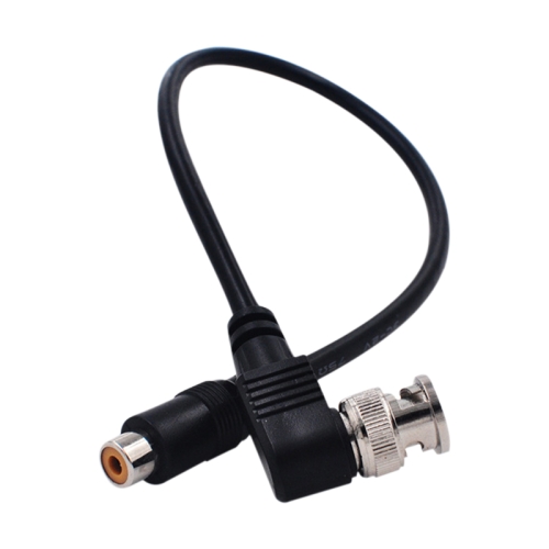 

BNC Male To RCA Female Connection Cable Copper HD Video Coaxial Cable Monitoring Cable, Length: 0.35m