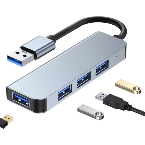 

BYL-2013U3-1.2M 4 in 1 USB to USB3.0x4 HUB Adapter, Cable Length: 1.2m