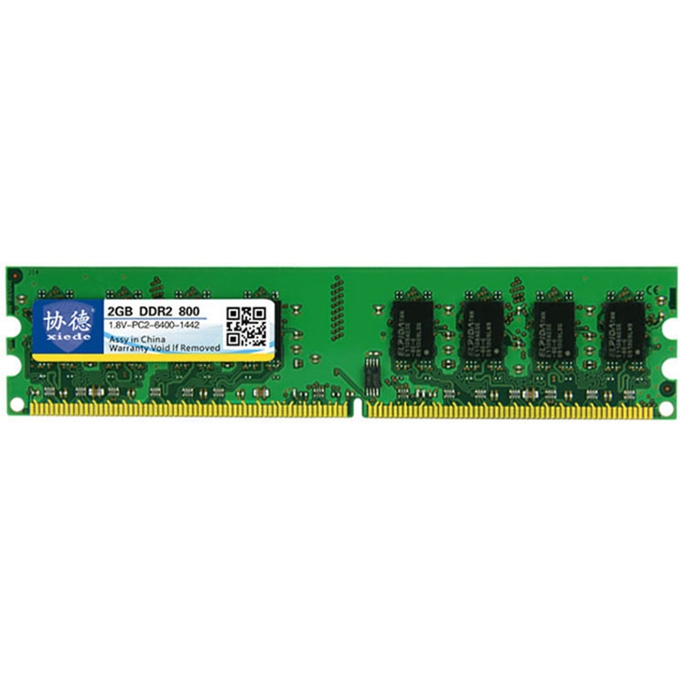 XIEDE X013 DDR2 800MHz 2GB General Full Compatibility Memory RAM Module for  Desktop PC - Main Image