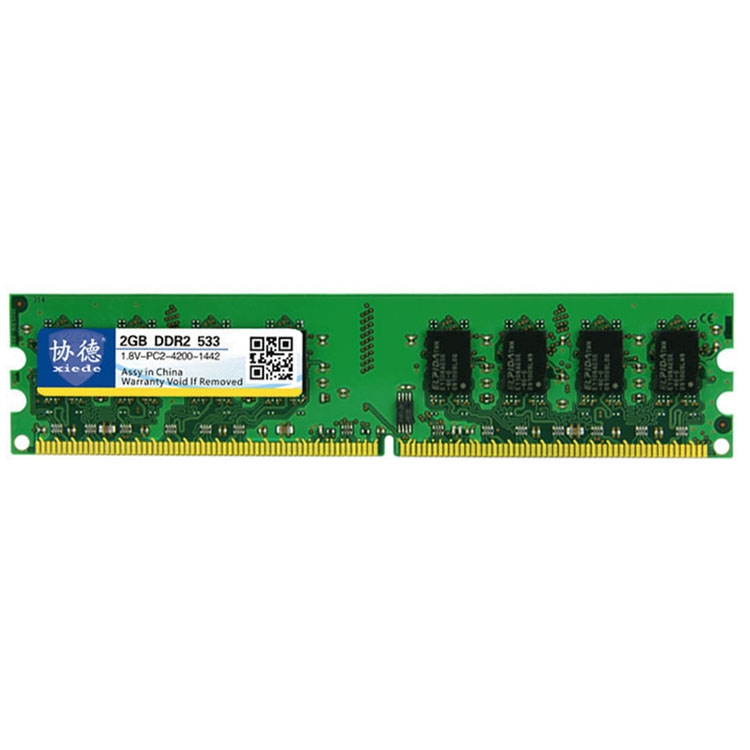 XIEDE X015 DDR2 533MHz 2GB General Full Compatibility Memory RAM