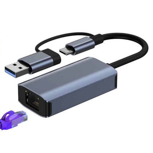 Type-C hub HB23 Easy view HDMI + USB3.0 + USB2.0 + RJ45 + PD