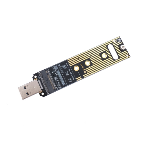 

MSA7780 M.2 NVME PCI-E SSD to USB 3.1 Type-A Plug-in Adapter Card